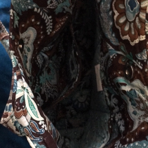 Vera Bradley Java Blue shoulder bag - Picture 4 of 5